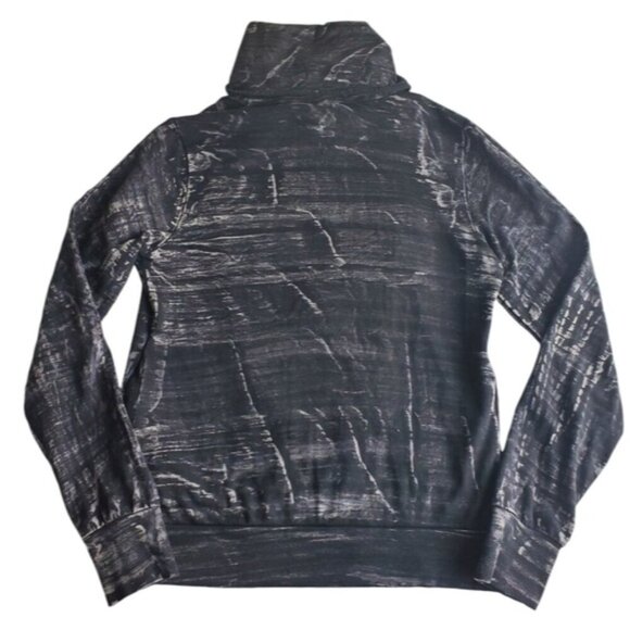 Young Fabulous & Broke Kayla Brush Stroke Moto Jacket Size Small - Picture 3 of 9